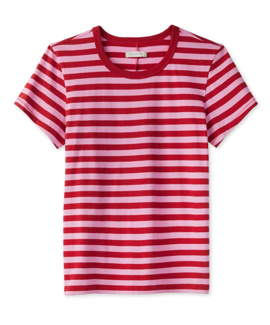 Outerknown - Sojourn Boy Tee - Stripe Primrose - Main