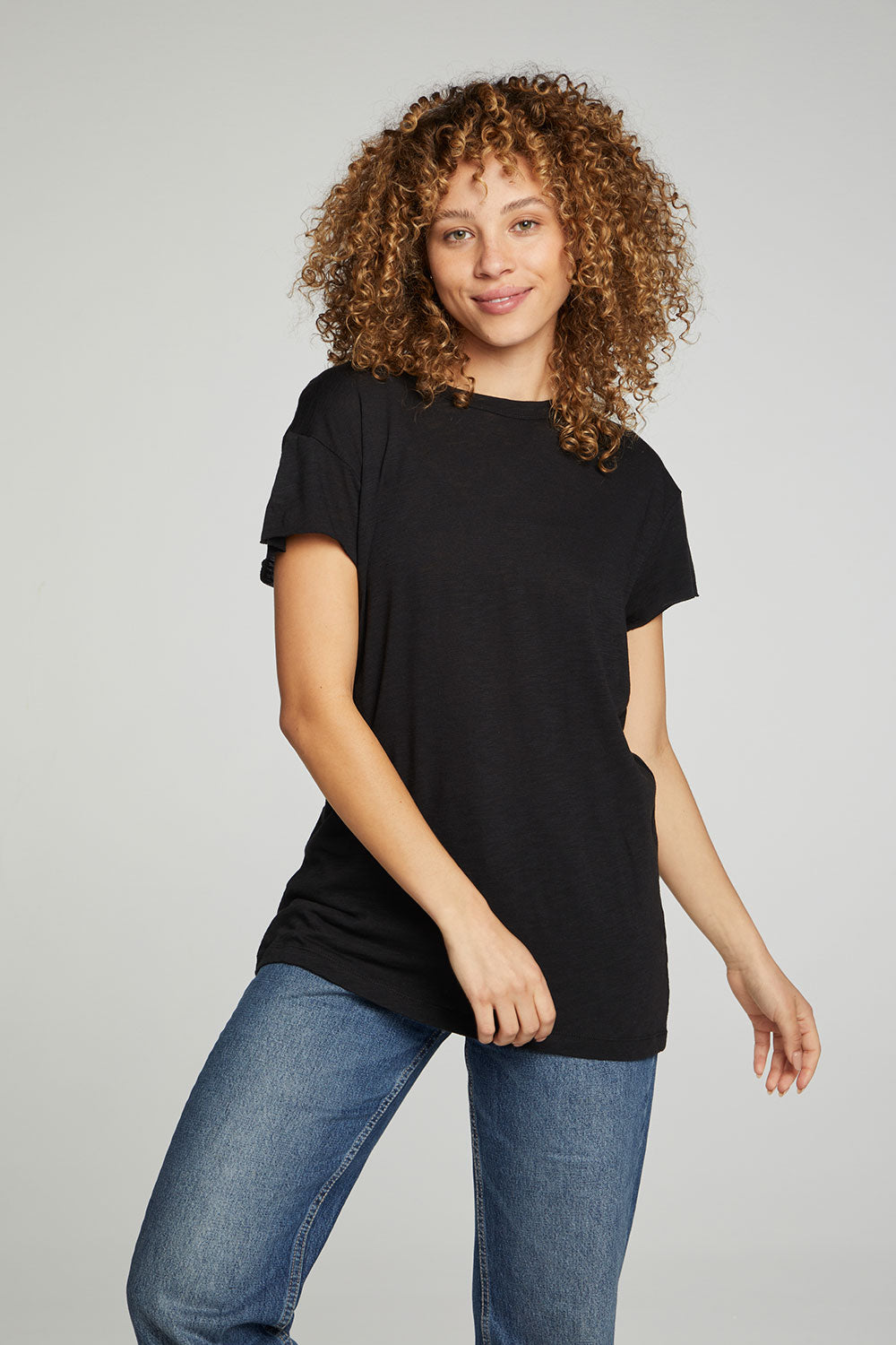 Chaser-Oversized-Tee-Black-Front