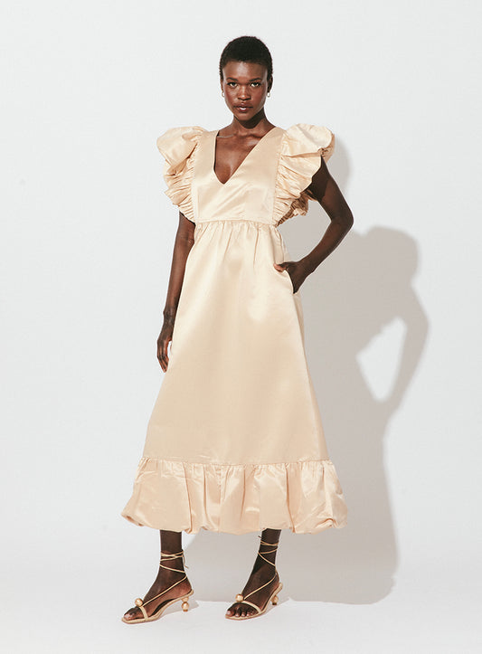 Cleobella-Odessa-Midi-Dress-Pale-Champagne