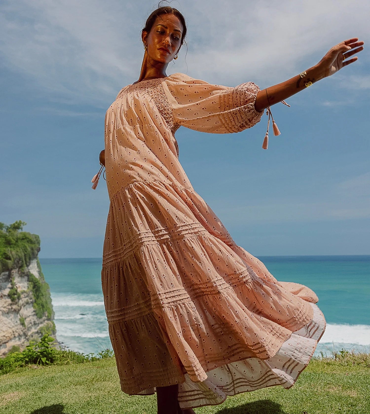 Cleobella-Petra-Kaftan-Dress-Petal-Dresses-Lifestyle-Image