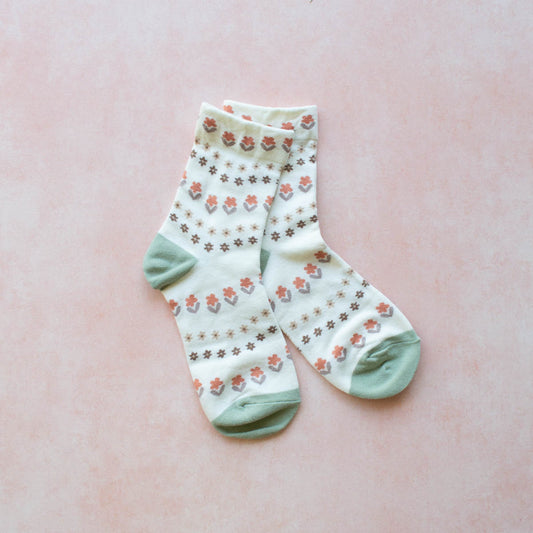 FullBloomSocks-Ivory