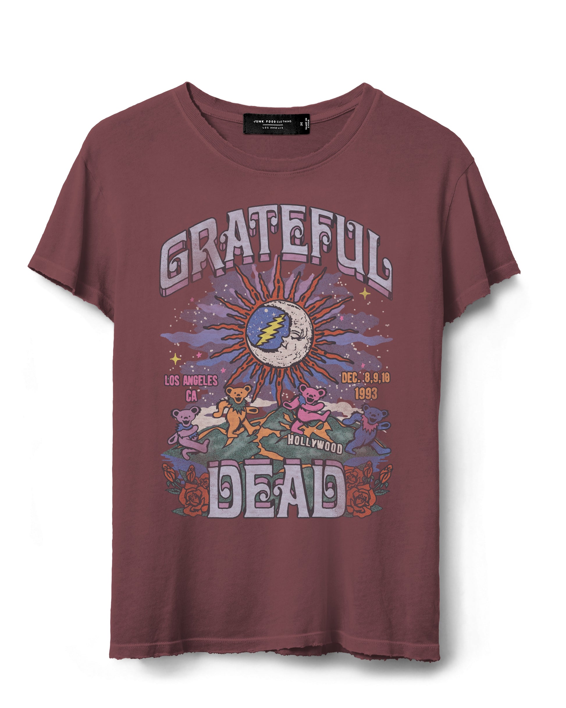 Junk Food Clothing-Grateful-Dead-LA-Tee