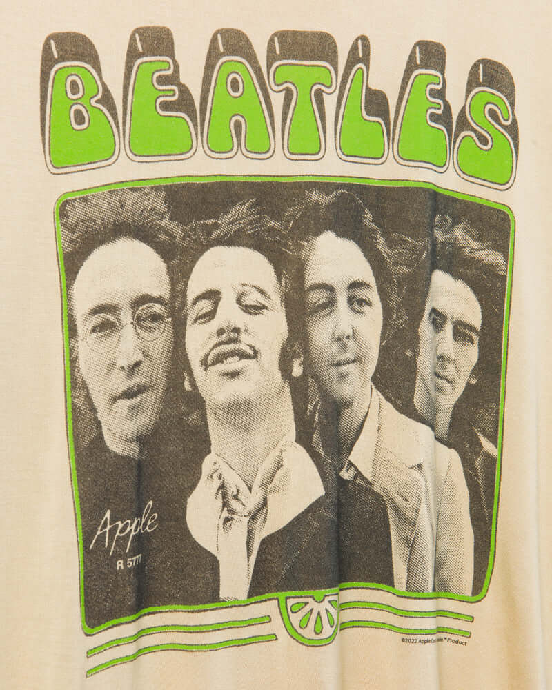 Junkfood Women's The Beatles Apple Vintage  4