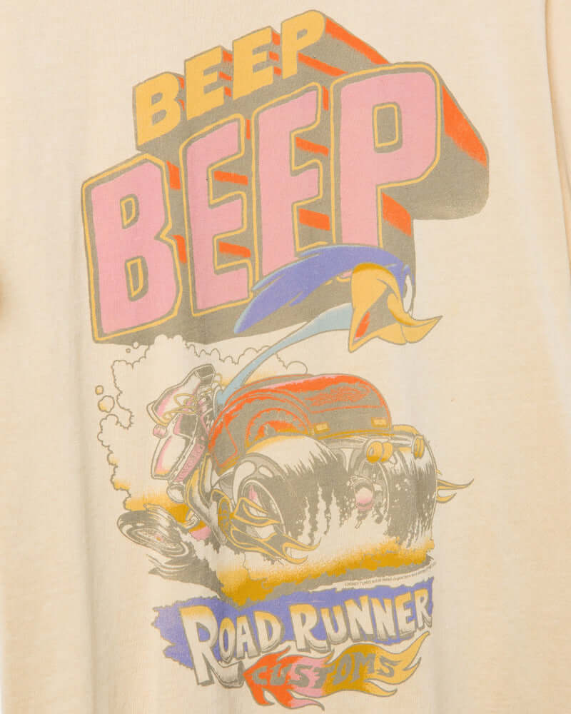 Looney Tunes Road Runner Vintage Tee - Close