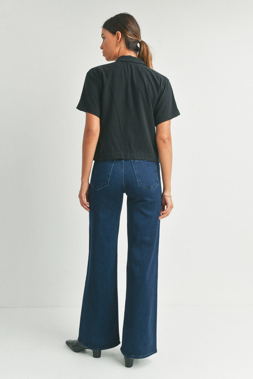 Just Black Denim Palazzo Pant