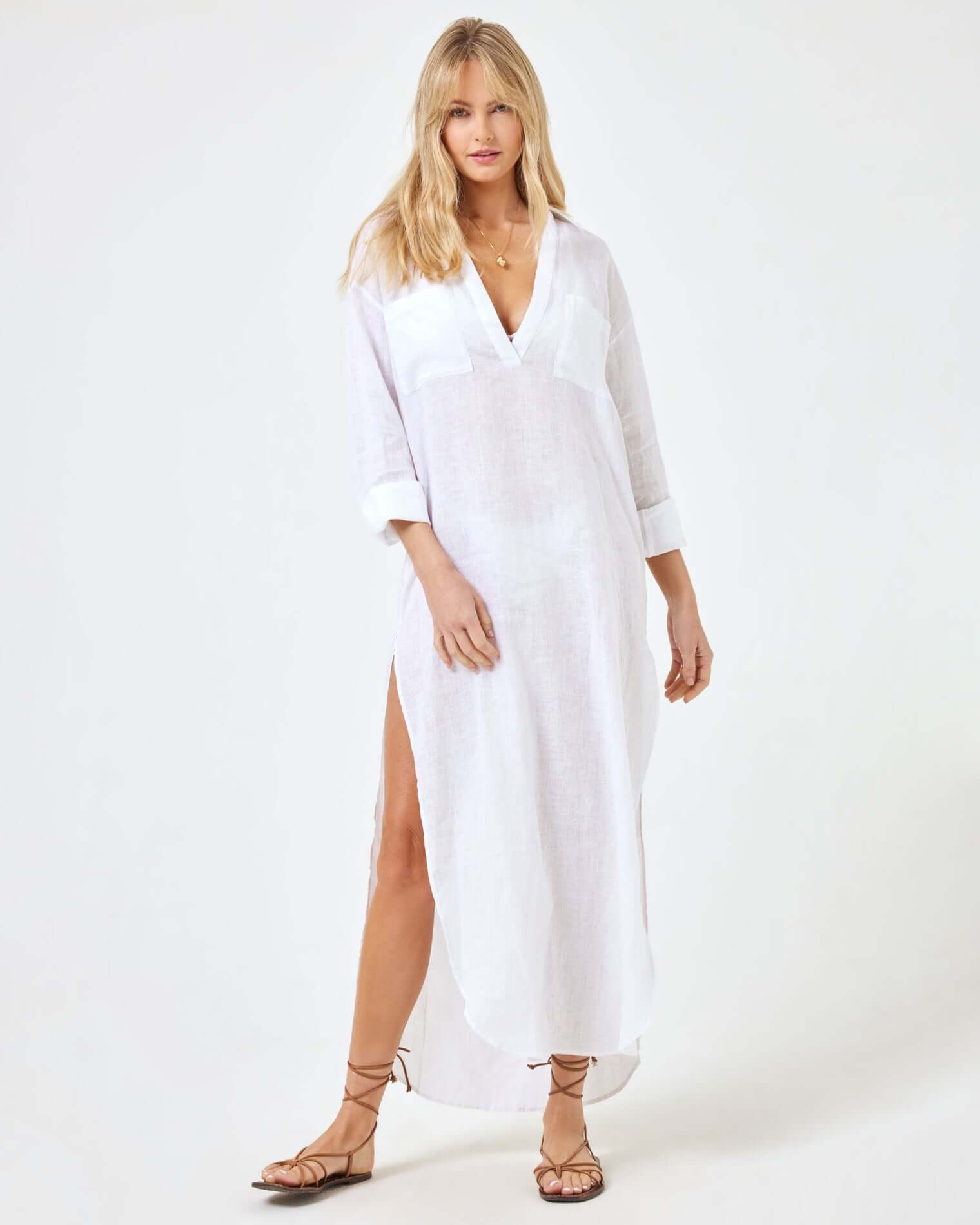 Capistrano Tunic -white