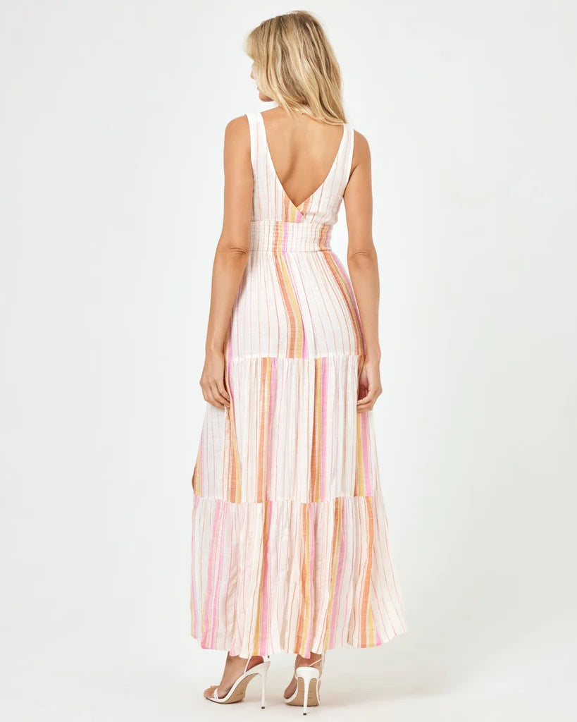 LSpace Lilkoi Dress Vaca Stripe