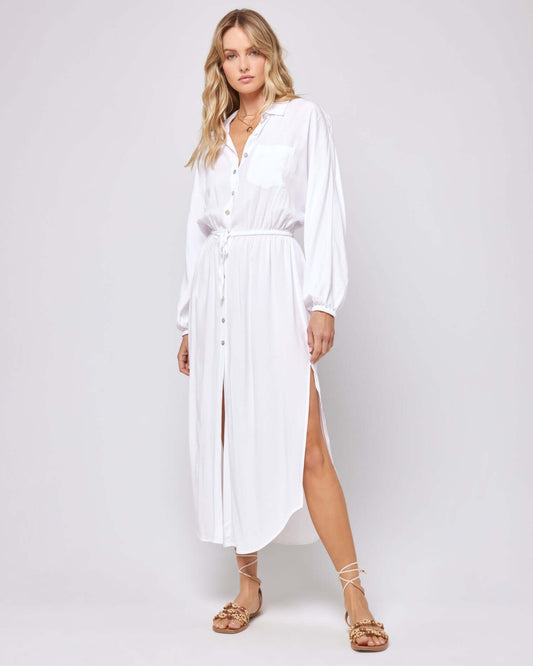 LSpace - Logan Dress - White - Front