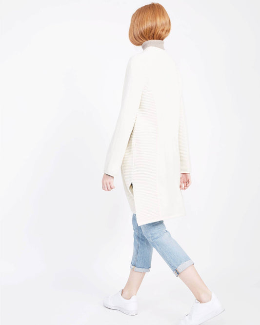 Audrey Cashmere "Coatigan" Cardigan - Back