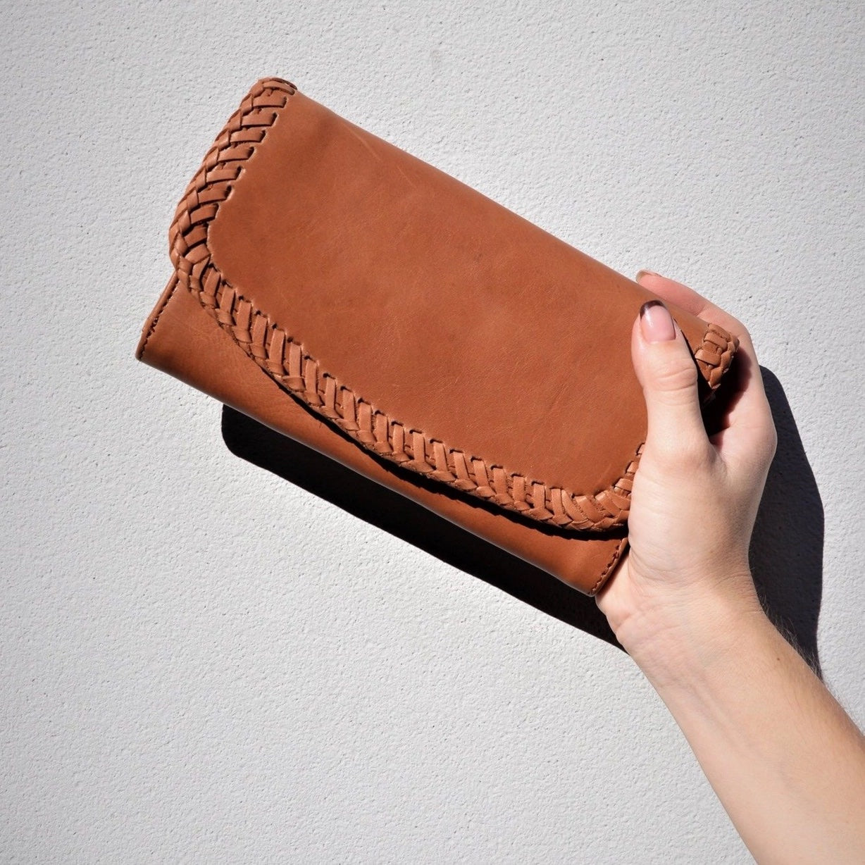 Amsterdam Heritage Leather Wallet Cognac