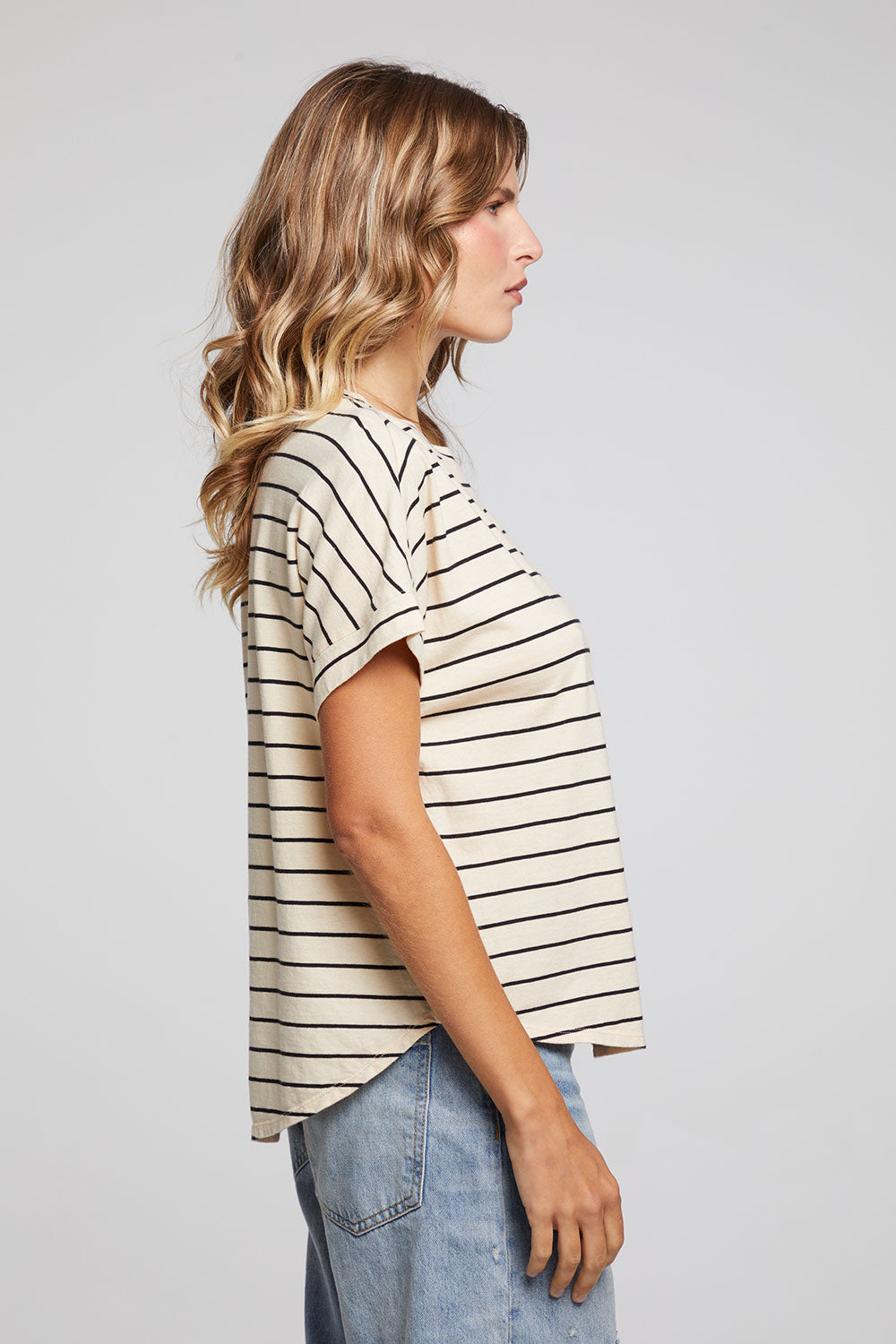 Chaser Amber Striped Tee