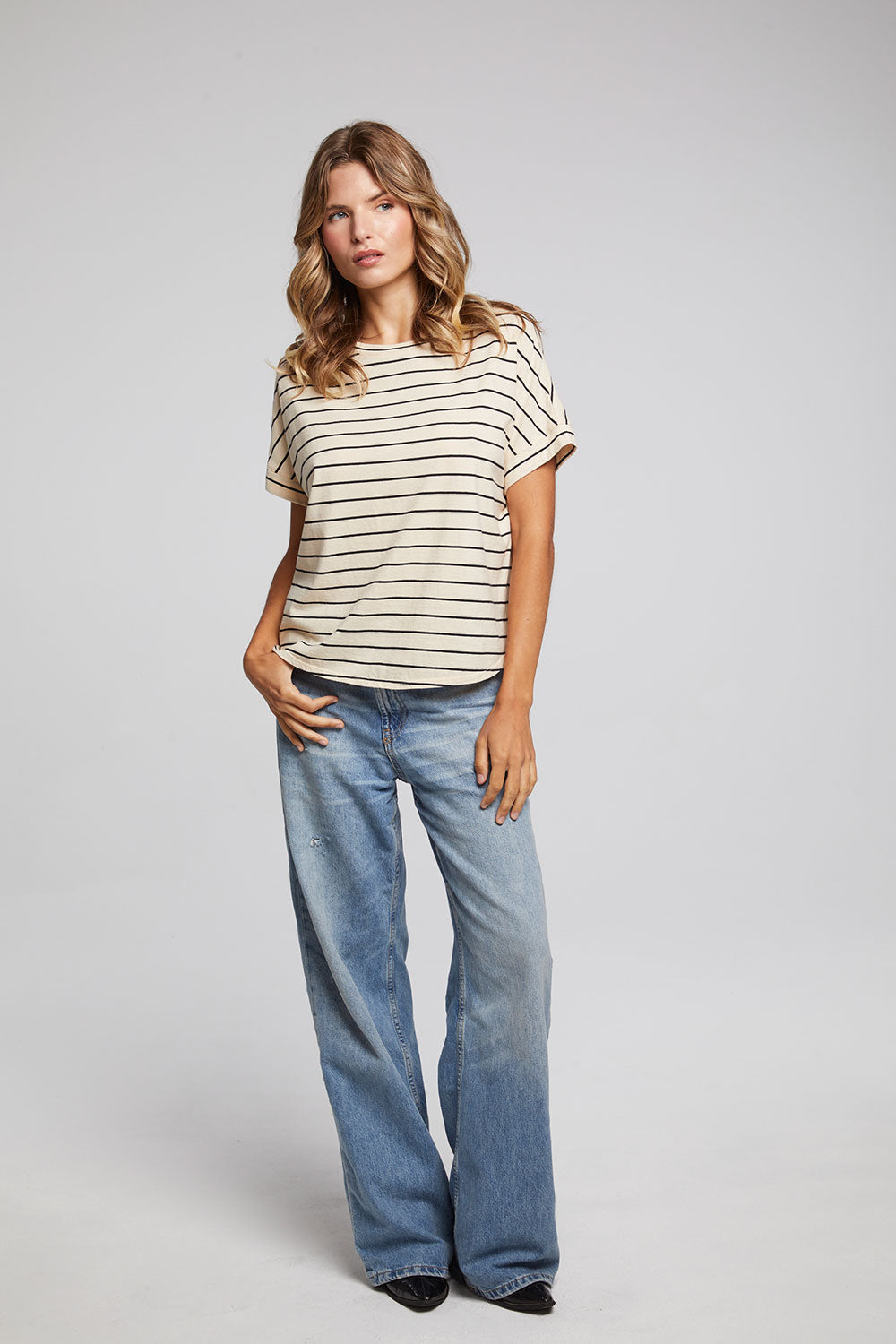 Chaser Amber Striped Tee