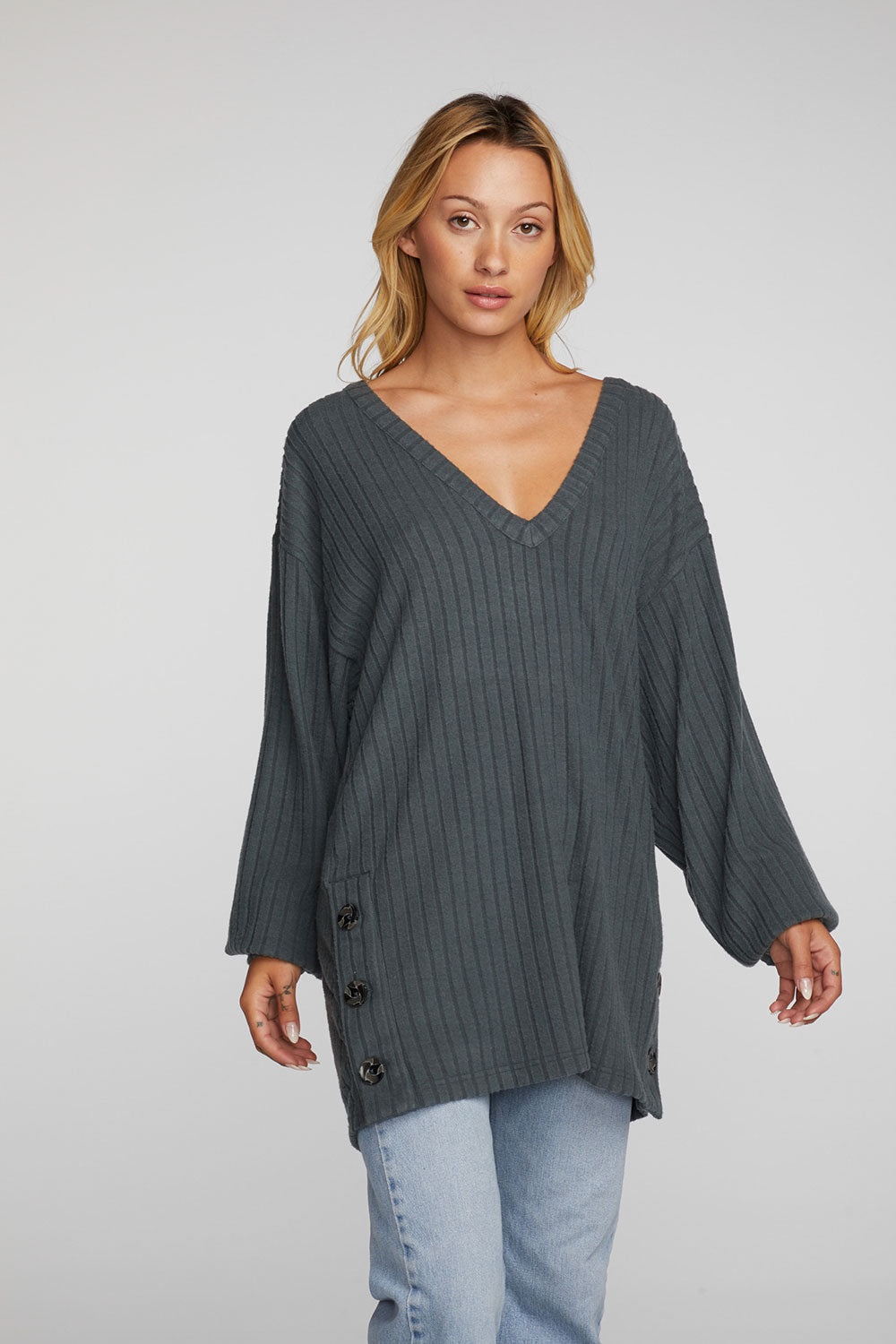 chaser-coda-tunic-charcoal-side