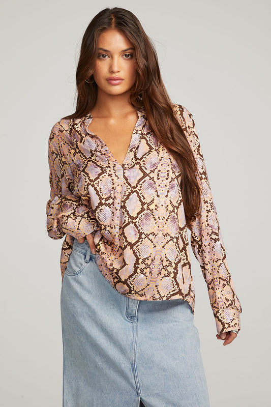 Chaser Denver Python Blouse