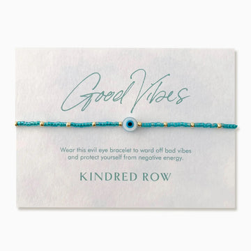 Kindredrow Evil Eye Bracelet Ocean Blue