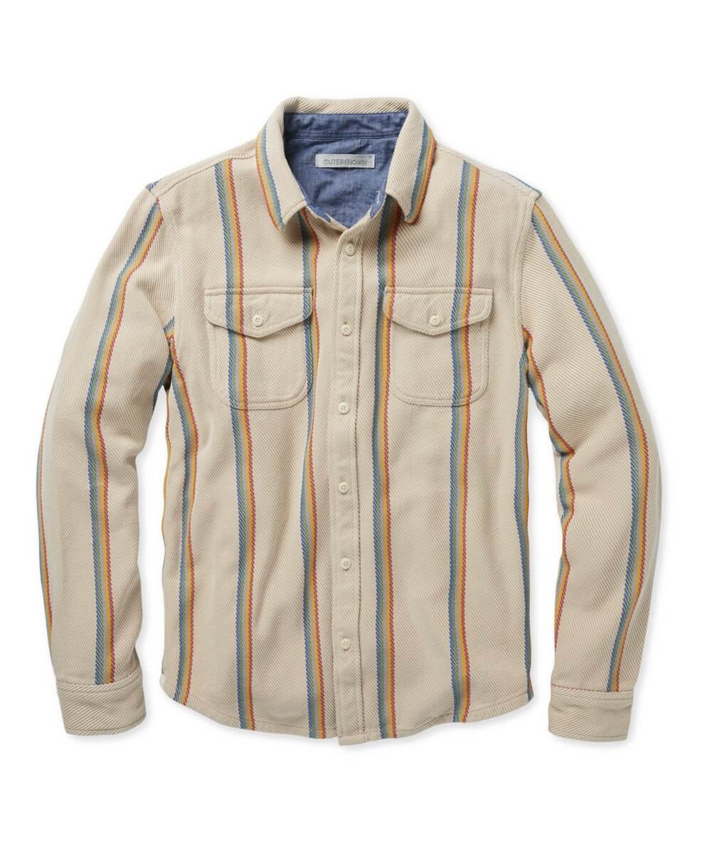 Outerknown Blanket Shirt Wheat - Main