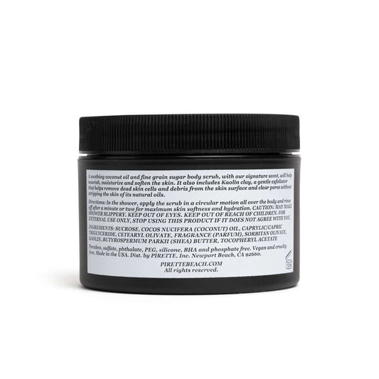 Pirette - Coconut Oil Scrub - Back