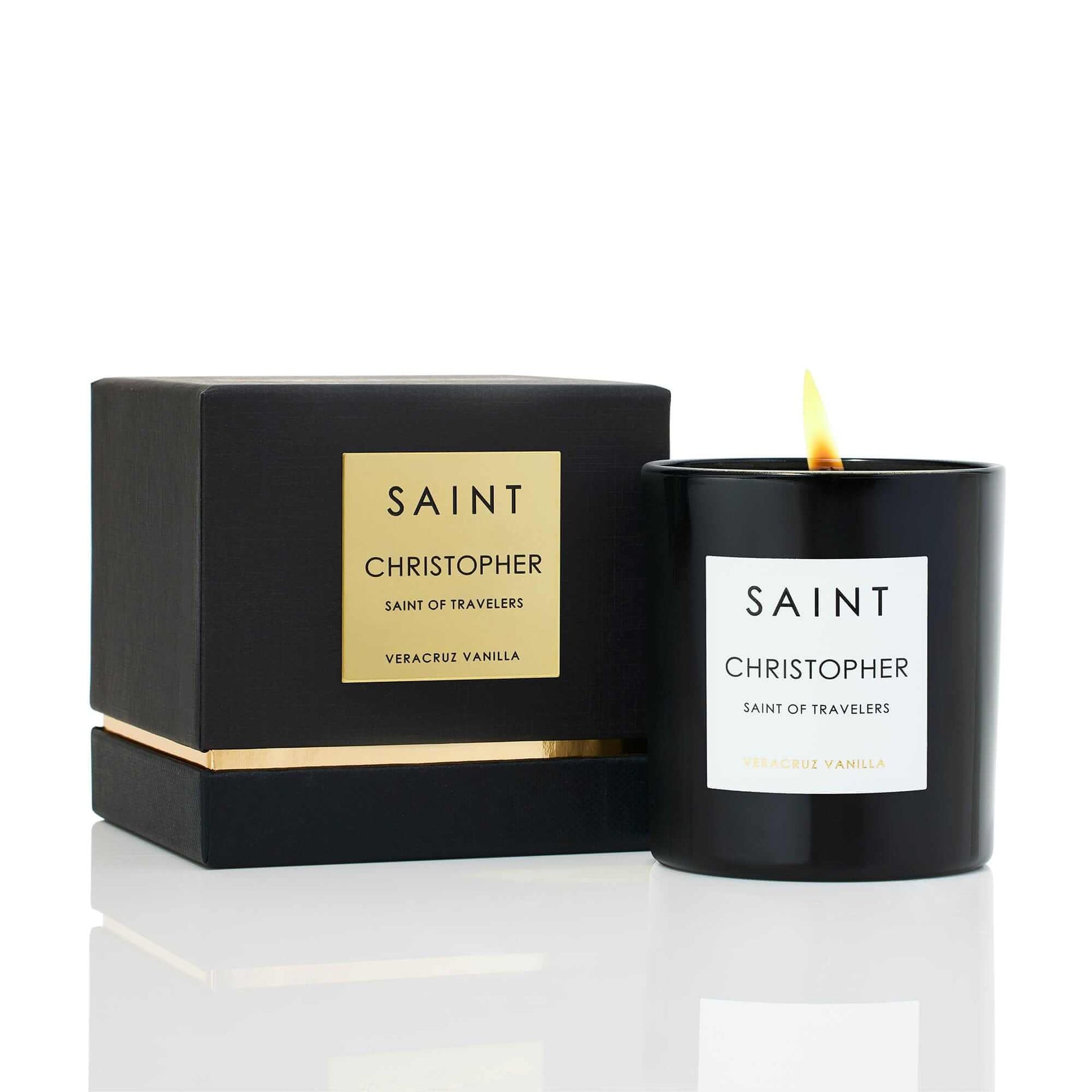 Saint Christopher Candle - Pair