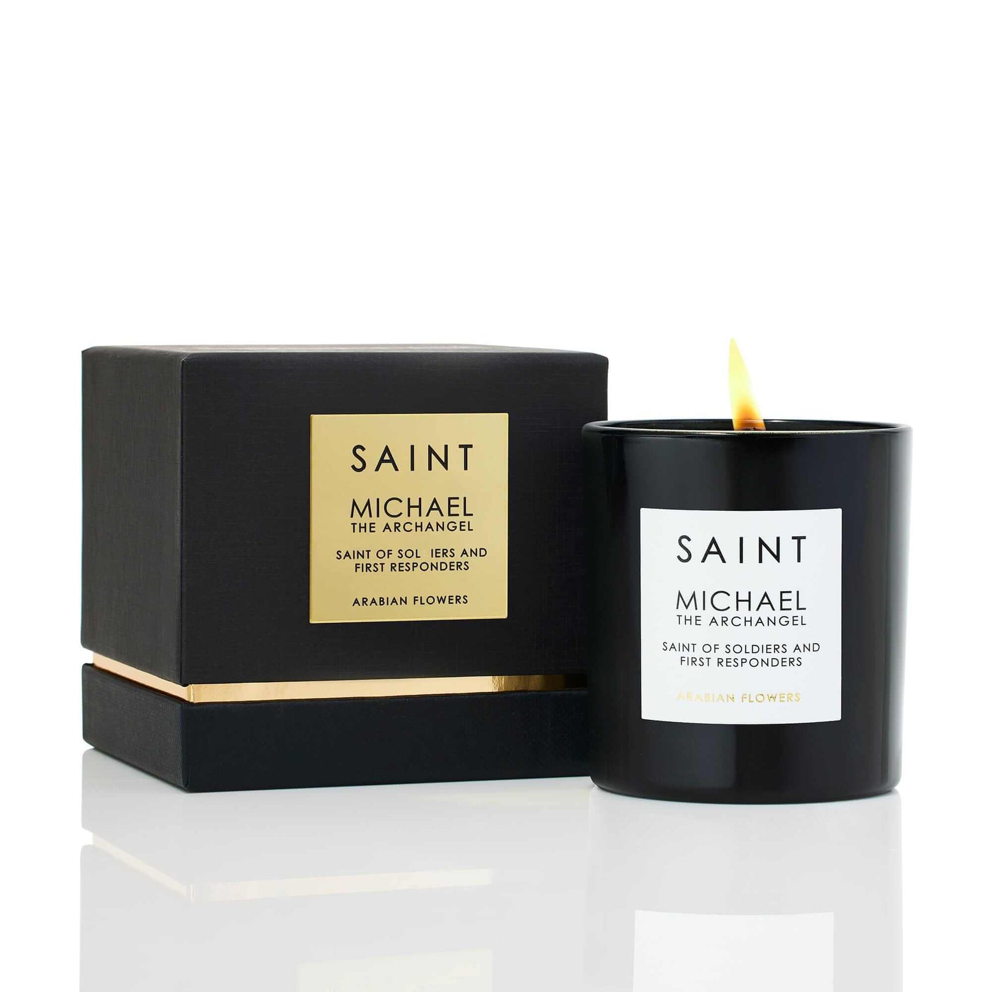 SAINT Candles' Saint Michael the Archangel Candle Pair