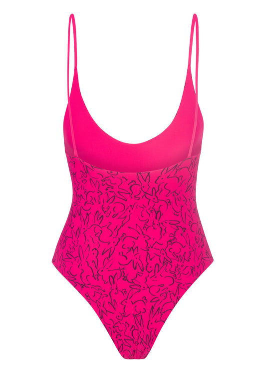 Sands Maillot -pink print