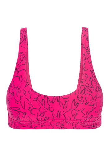 Rincon Top -pink print