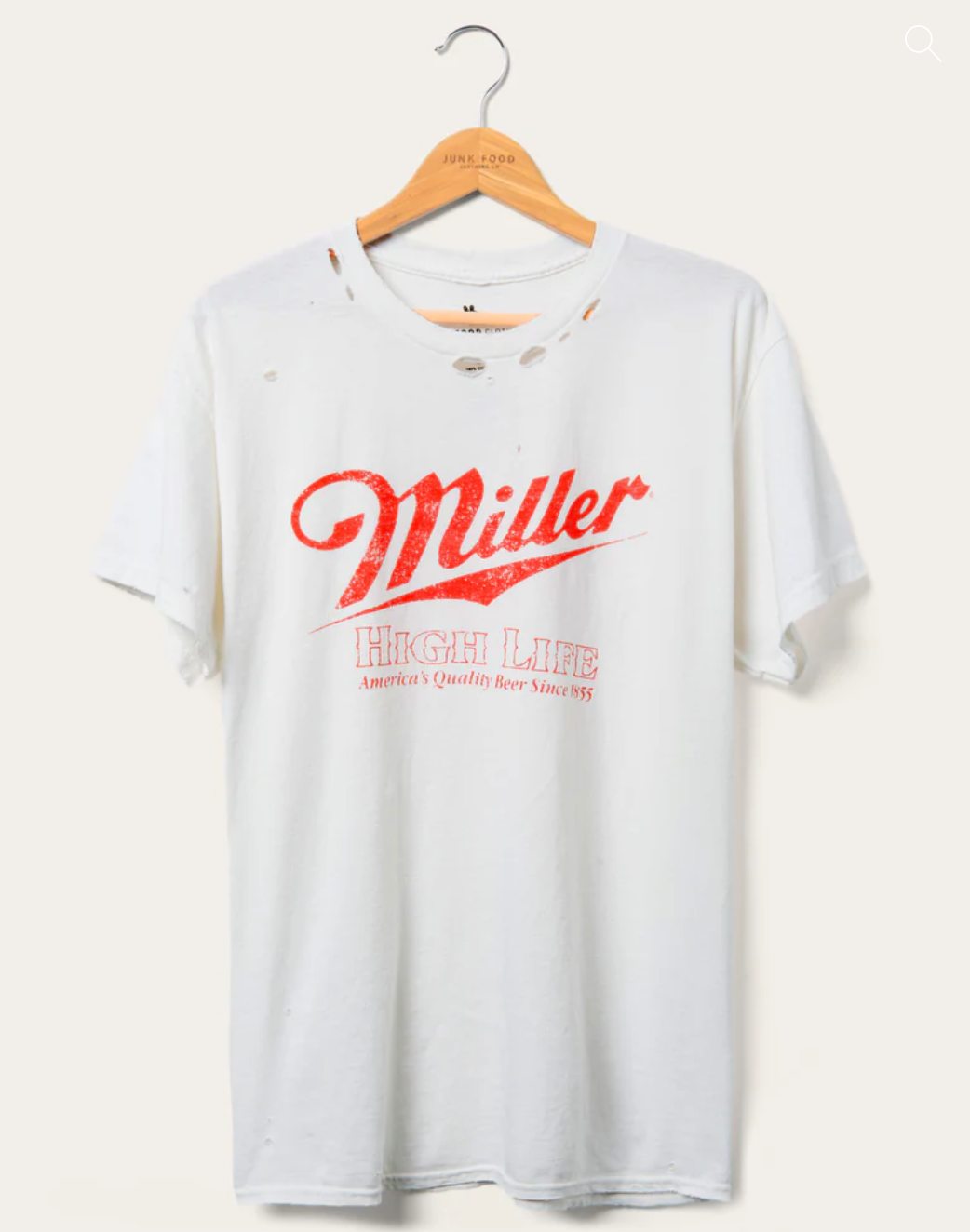 Junk Food Miller High Life Tee