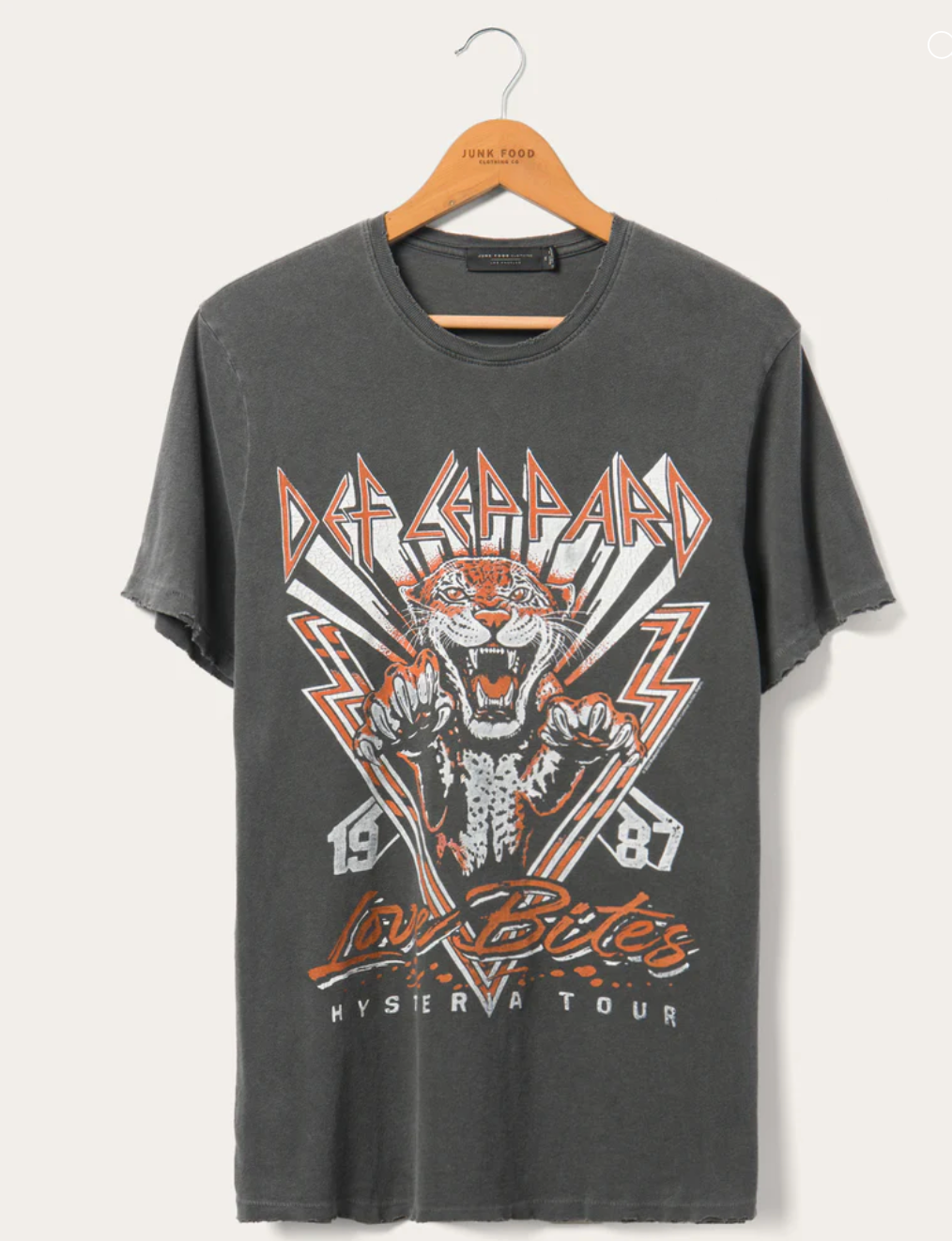 Junk Food Clothing Def Leppard Tee