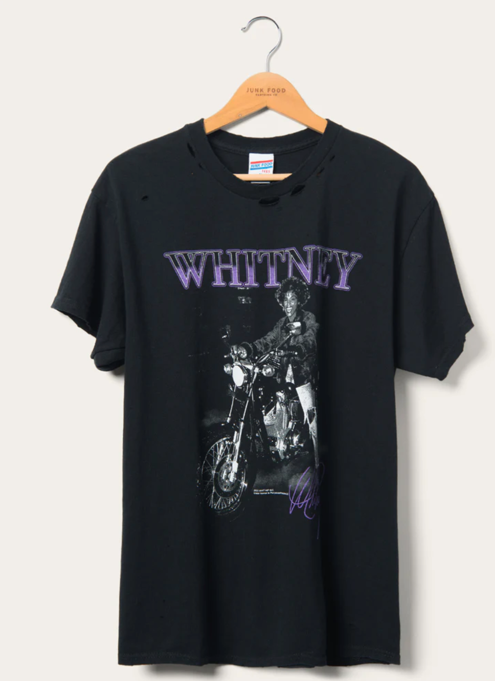 Junk Food Clothing Whitney Houston Tee