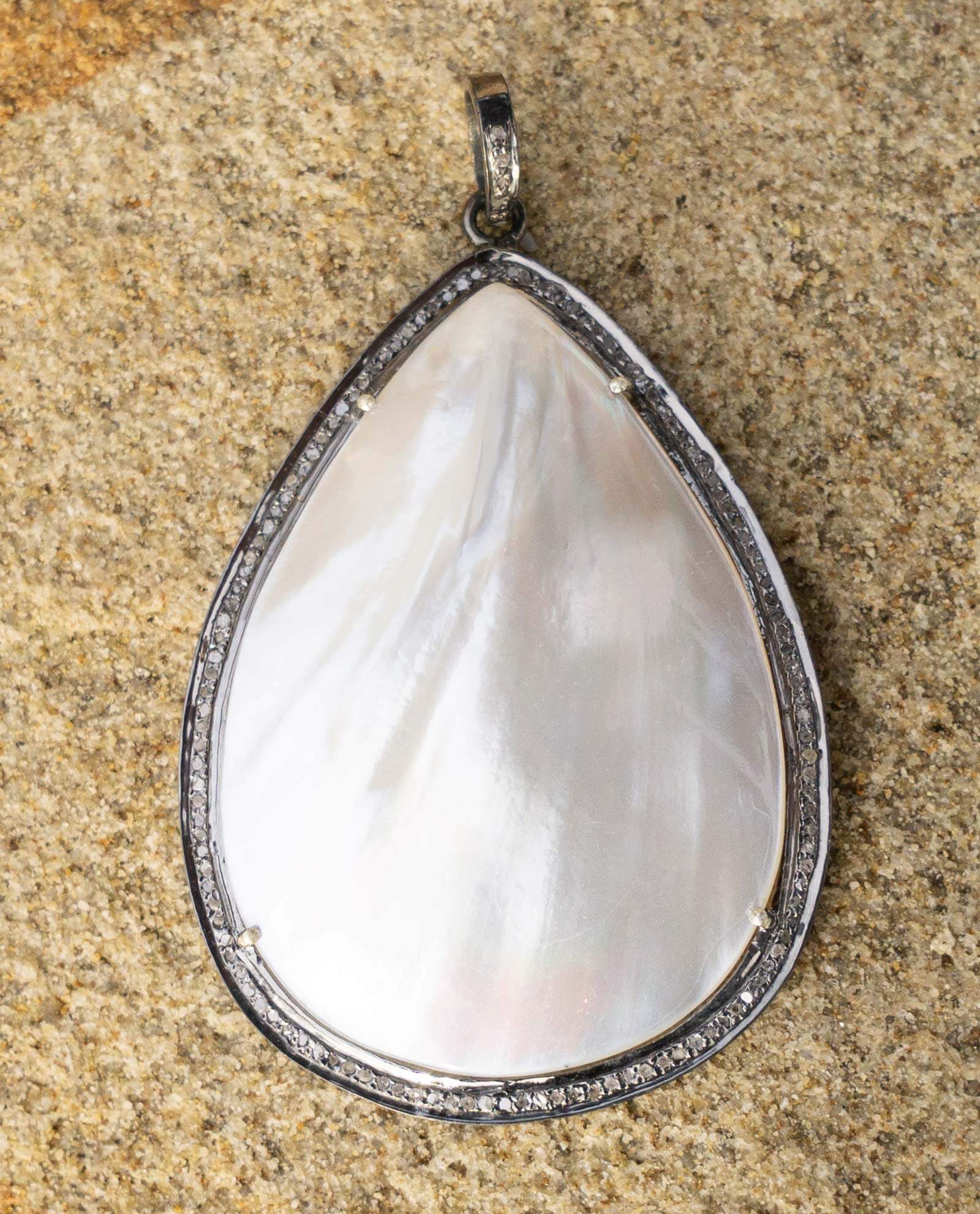 Pearl Diamond Pendant