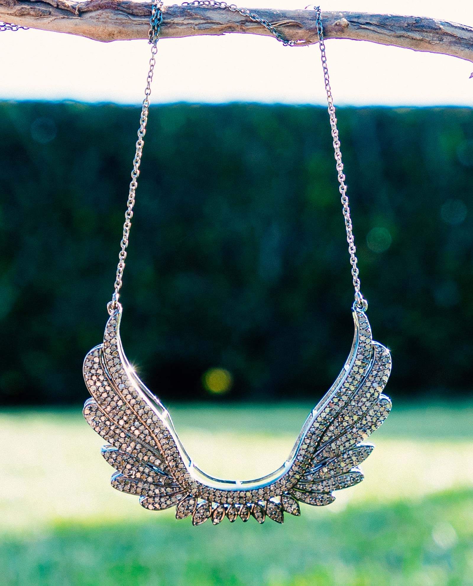 Double Diamond Necklace 2