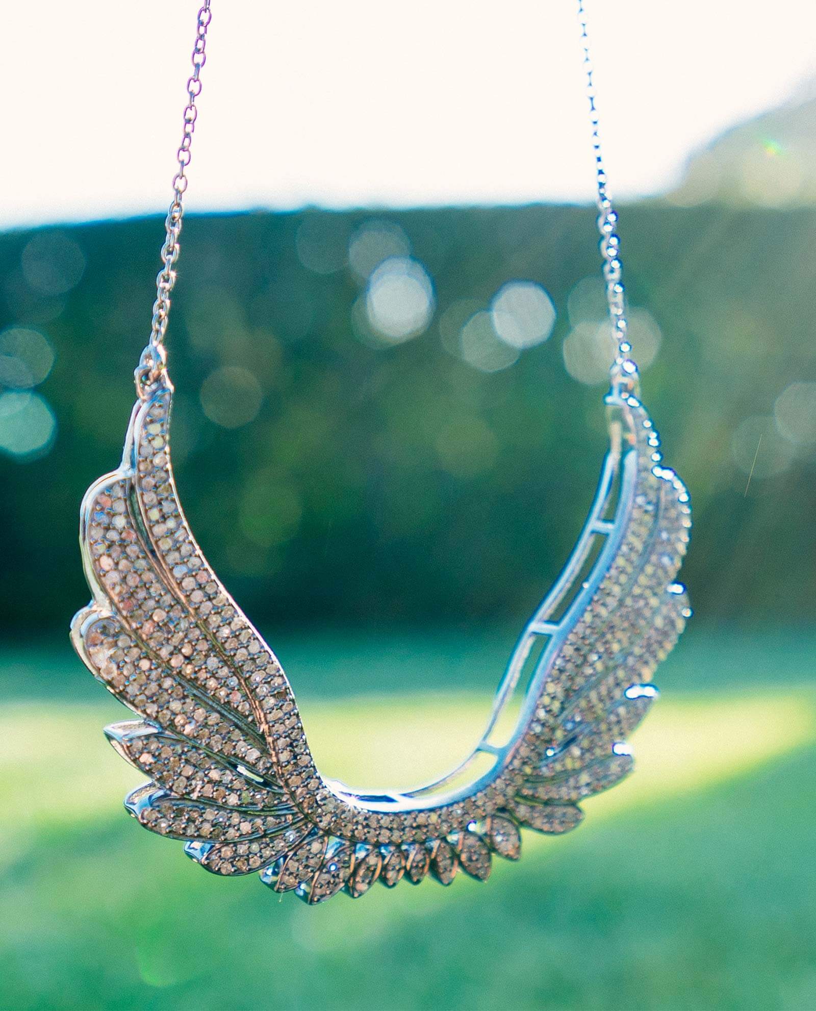 Double Diamond Necklace 3