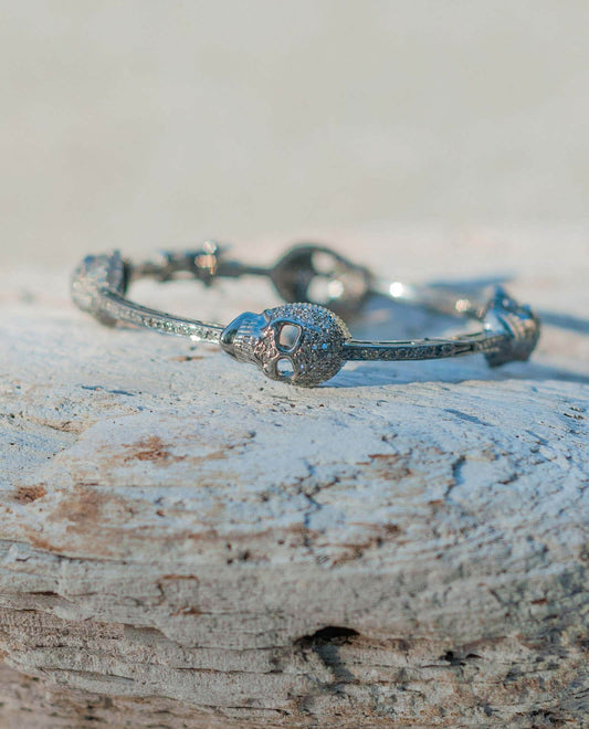 Skull Diamond Bracelet